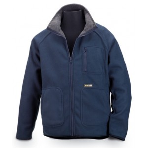 CASACO FORRO POLAR AZUL/CINZA REV 288-FPR 